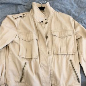 Forever 21 tan pea coat